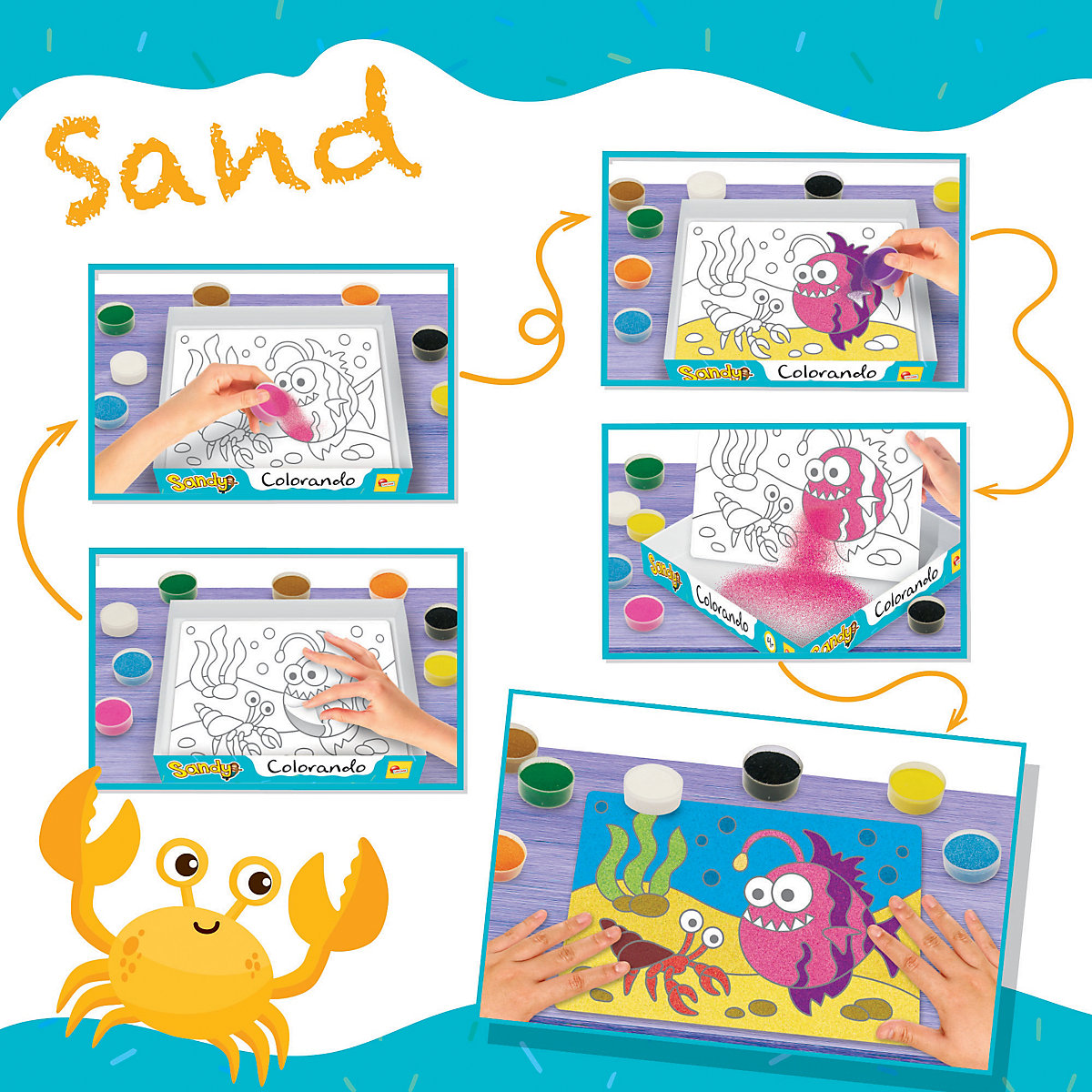 Sandy Colorando! Sand - Spielsand