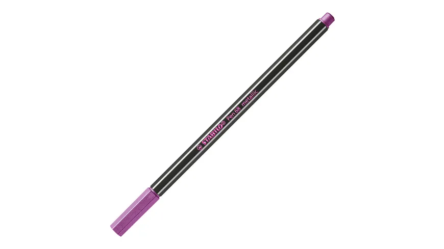 STABILO® Premium Metallic-Filzstift - STABILO Pen 68 metallic - 6er Pack - mit 6 verschiedenen Metallic-Farben sortiert