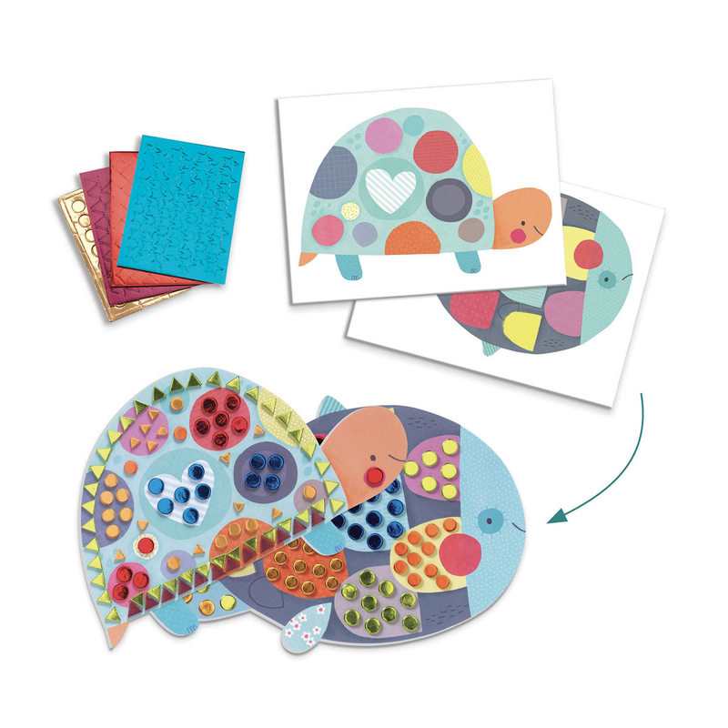 Coffret multi-activités Les animaux et leurs maisons Djeco