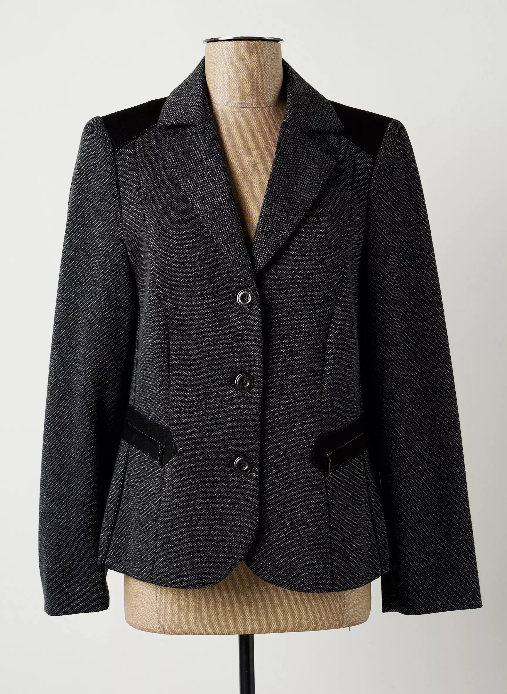 France Rivoire Vestecasual Femme couleur bleu