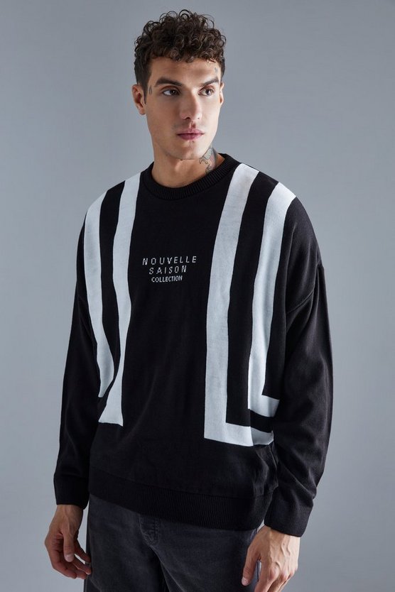 Oversize Colorblock Pullover