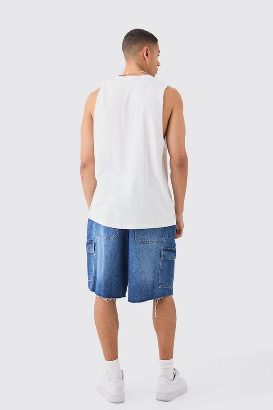 Oversize Tanktop mit lizenziertem Powerpuff-Print