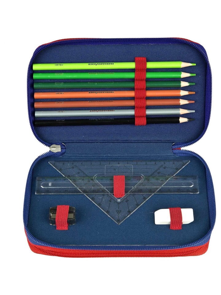 SCOOLI Tripledecker Spider-Man in blau günstig kaufen onesize