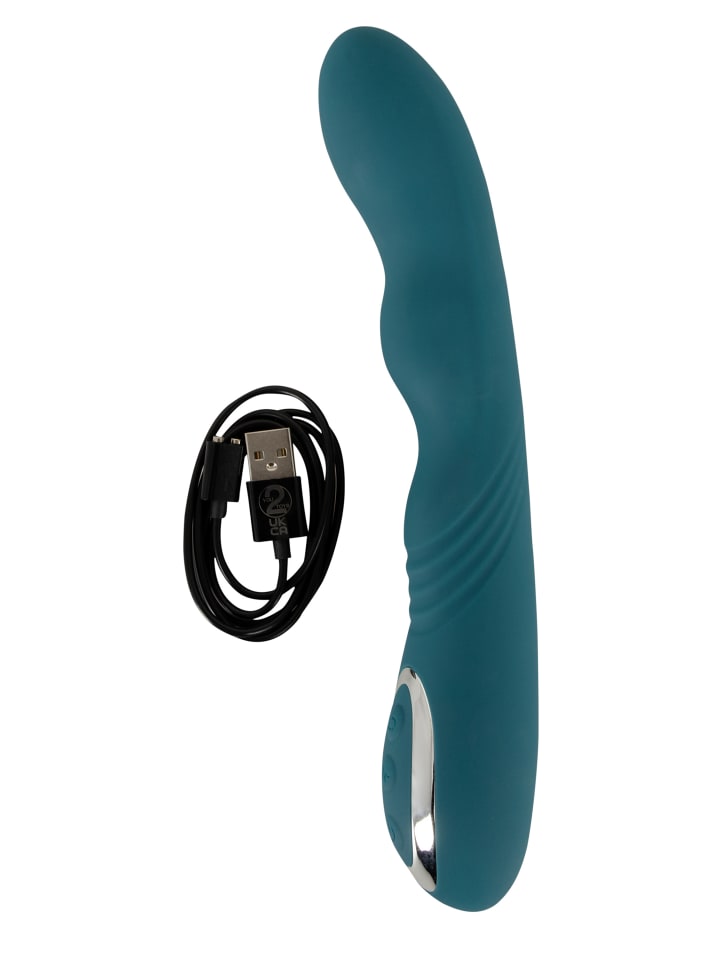 Sweet Smile Vibrator Rotating G-Spot Vibrator in grün günstig kaufen 22,5