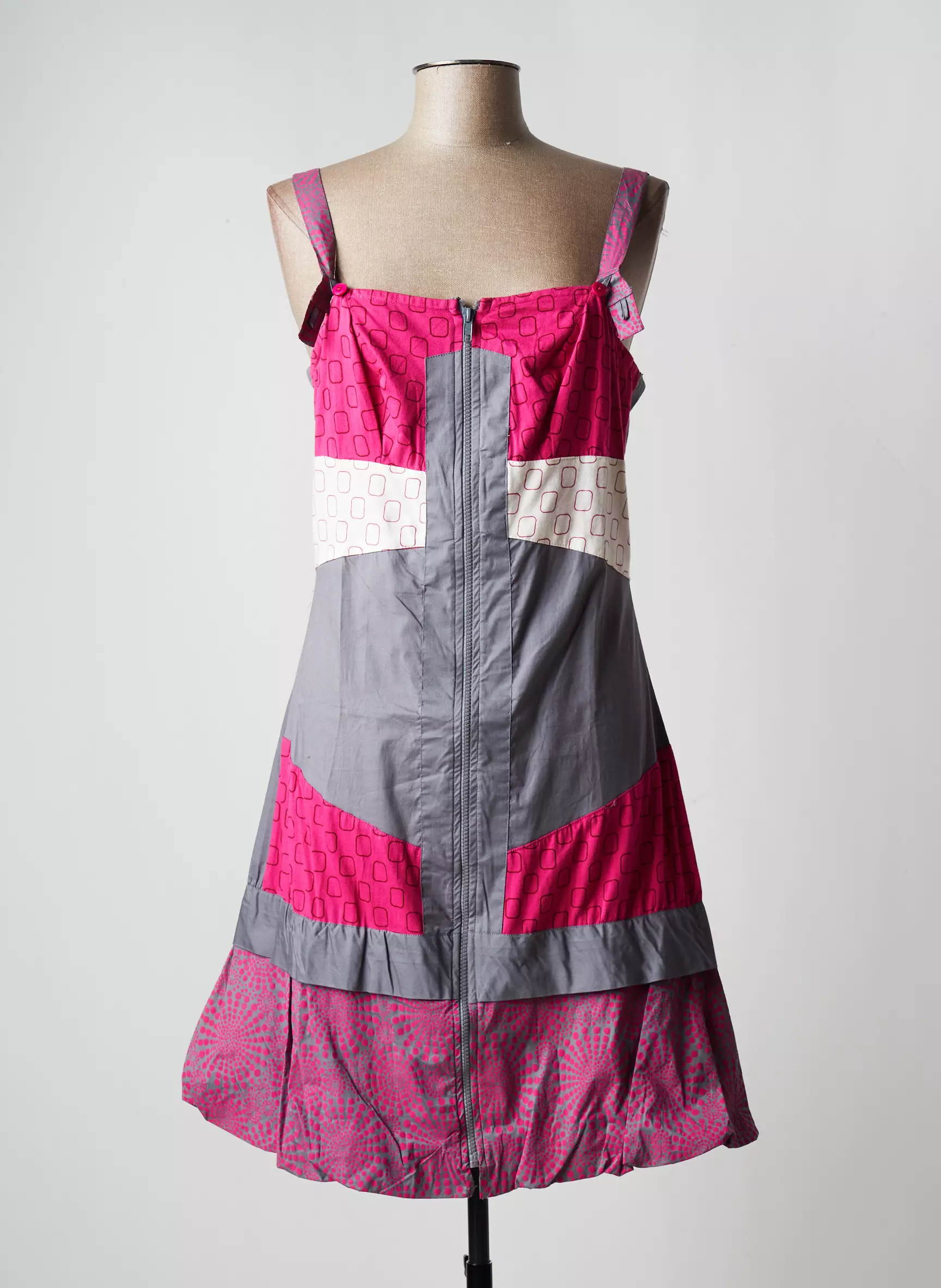 Bamboo S Robes Mi Longues Femme couleur rose
