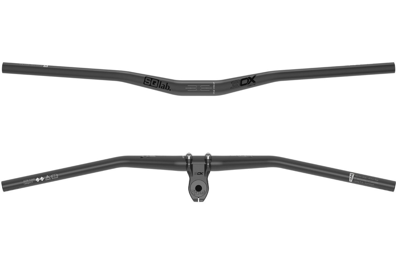 SQlab Lenker 3OX Alu, 780 mm/12u00b0/31,8 mm