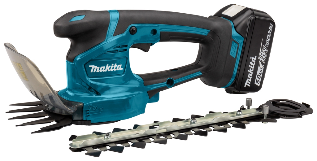 Cisaille à gazon et taille-arbustes sans fil Makita DUM111ZX 18 V (batterie et chargeur non inclus).