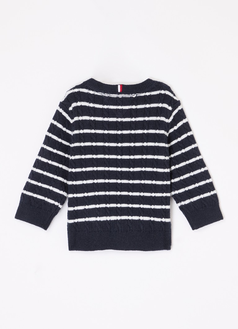 Pulover tricotat cu cabluri Tommy Hilfiger