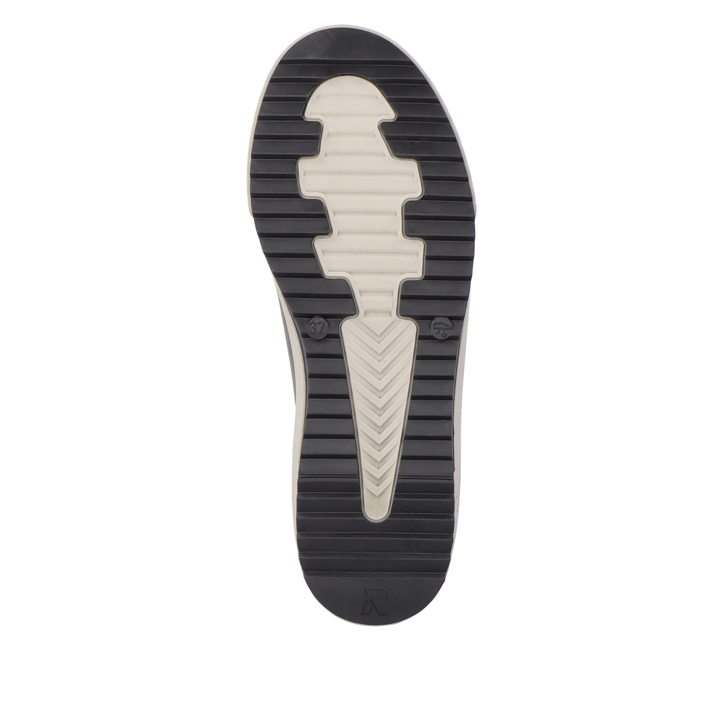 Rieker Damen Sneaker High stone grey