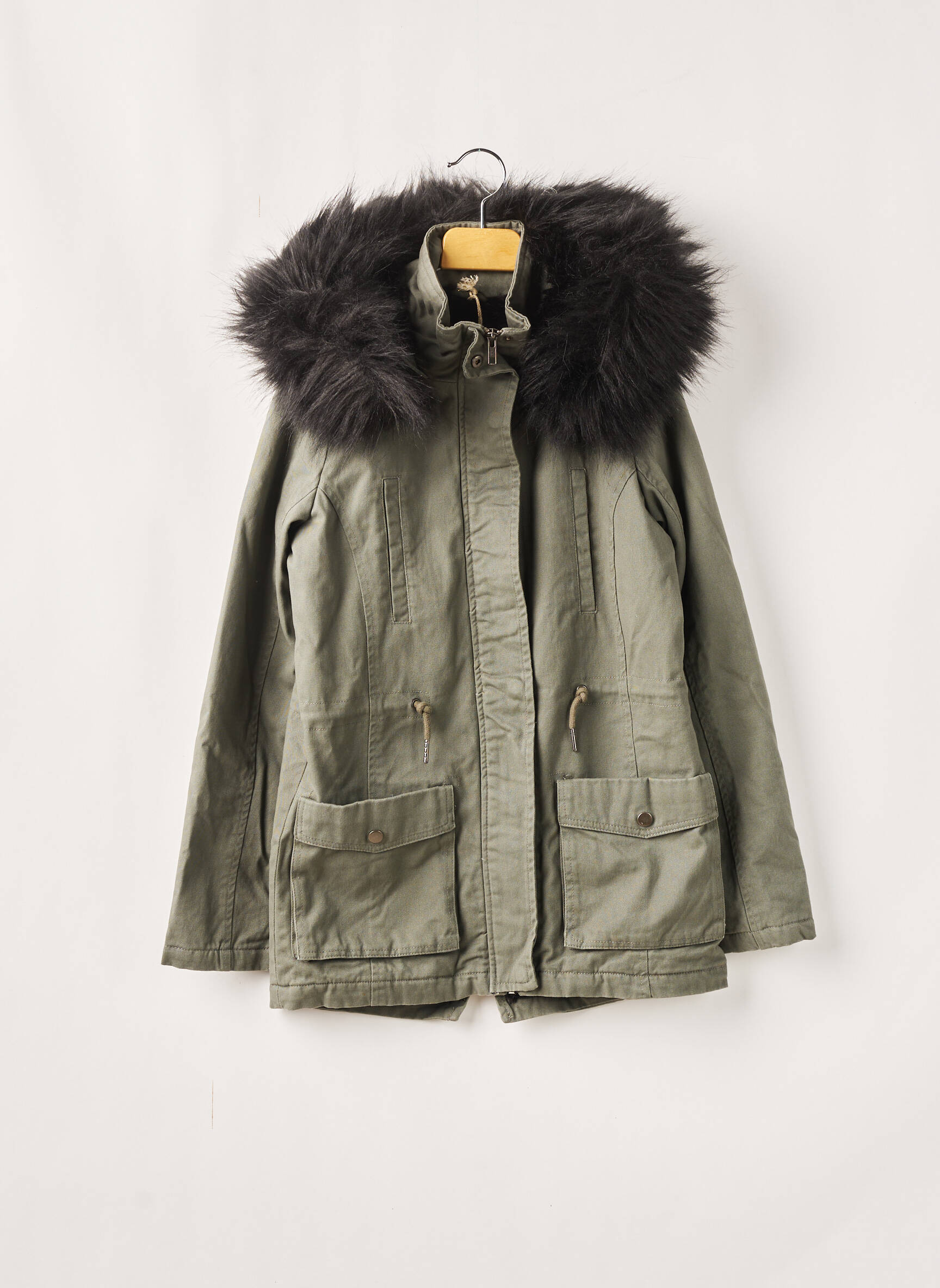 Teddy Smith Parkas Fille couleur vert
