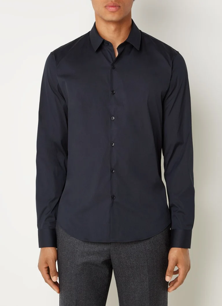 Sandro Slim fit ing rugalmas anyagból