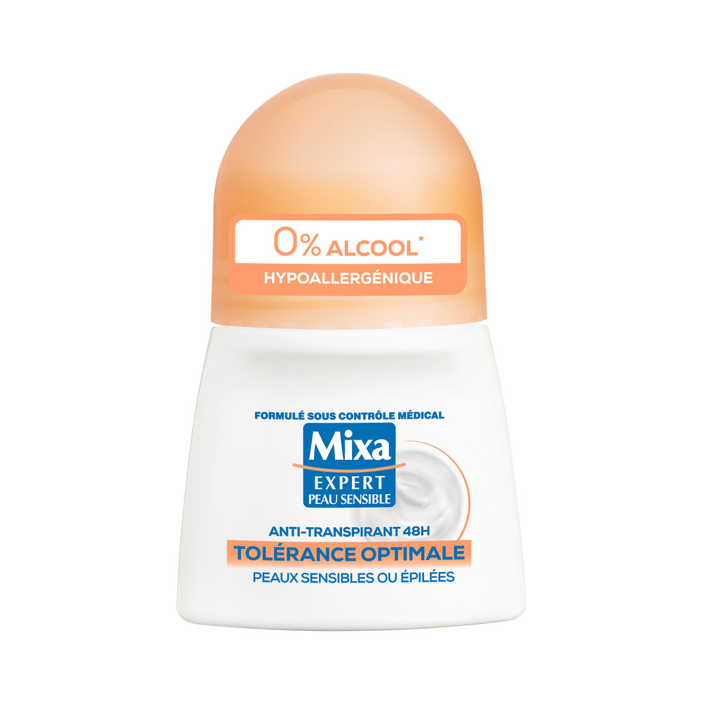 mixa Expert Peau Sensible Déodorante Anti-Transpirant 48h Tolérance Optimale