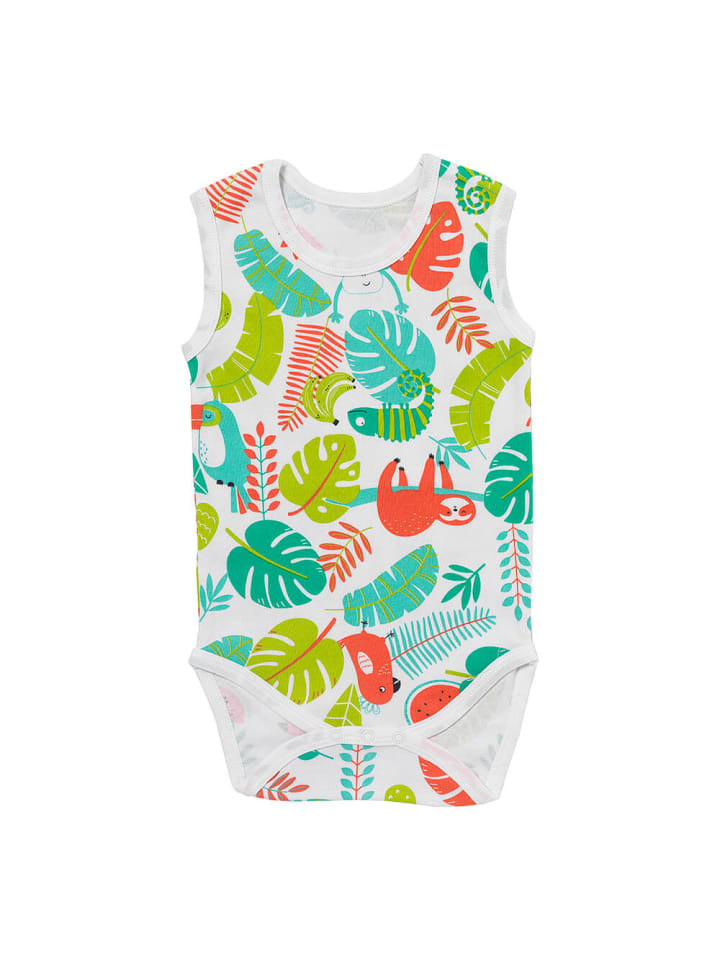 Schlummersack Bio Baby-Bodys ärmellos 3er-Pack in Bunt günstig kaufen