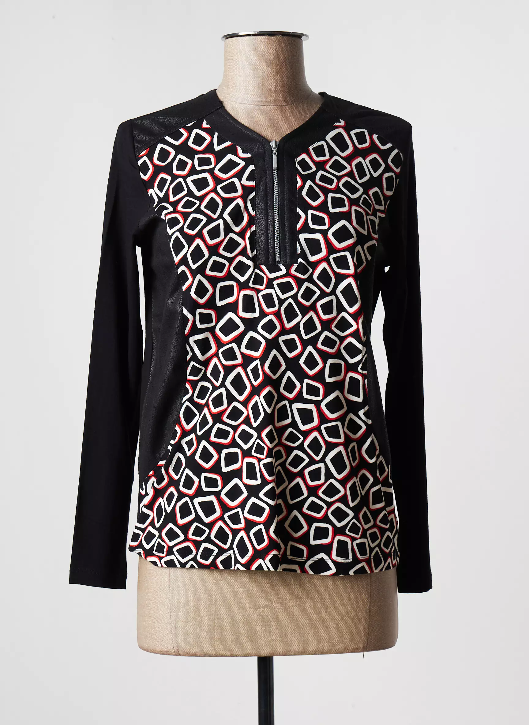 Griffon Tops Femme couleur noir