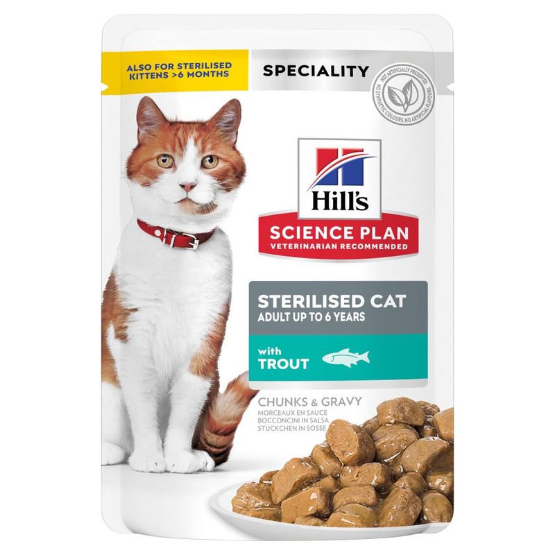 Sparpaket Hill's Science Plan Adult Sterilised 24 x 85 g | bitiba