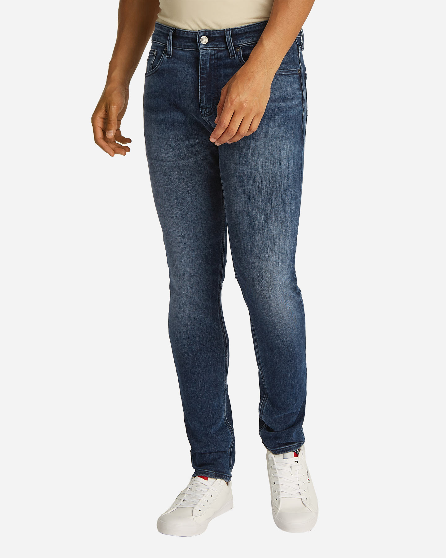 Džínsy Tommy Hilfiger Scanton Slim M DM0DM20550-1BK