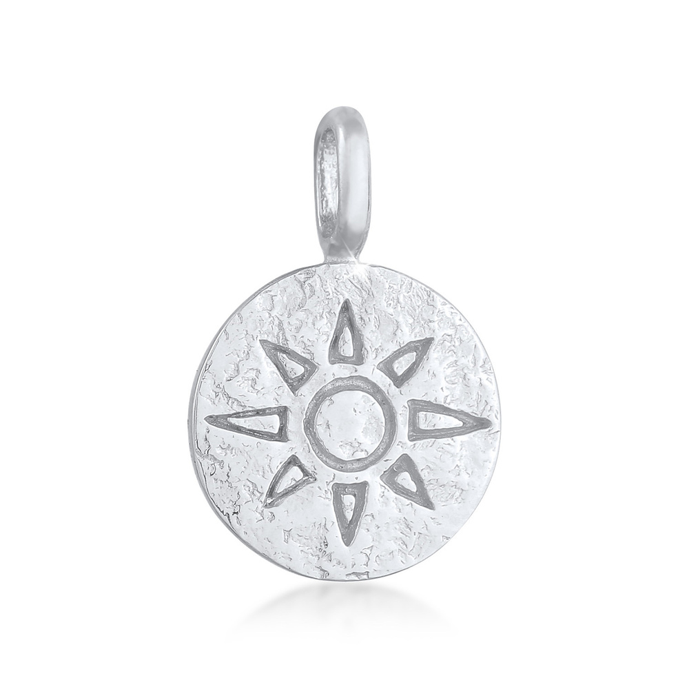 Elli Elli Pendentif Mesdames Elli Blogueur Soleil en argent sterling 925 plaqué or Pendentif