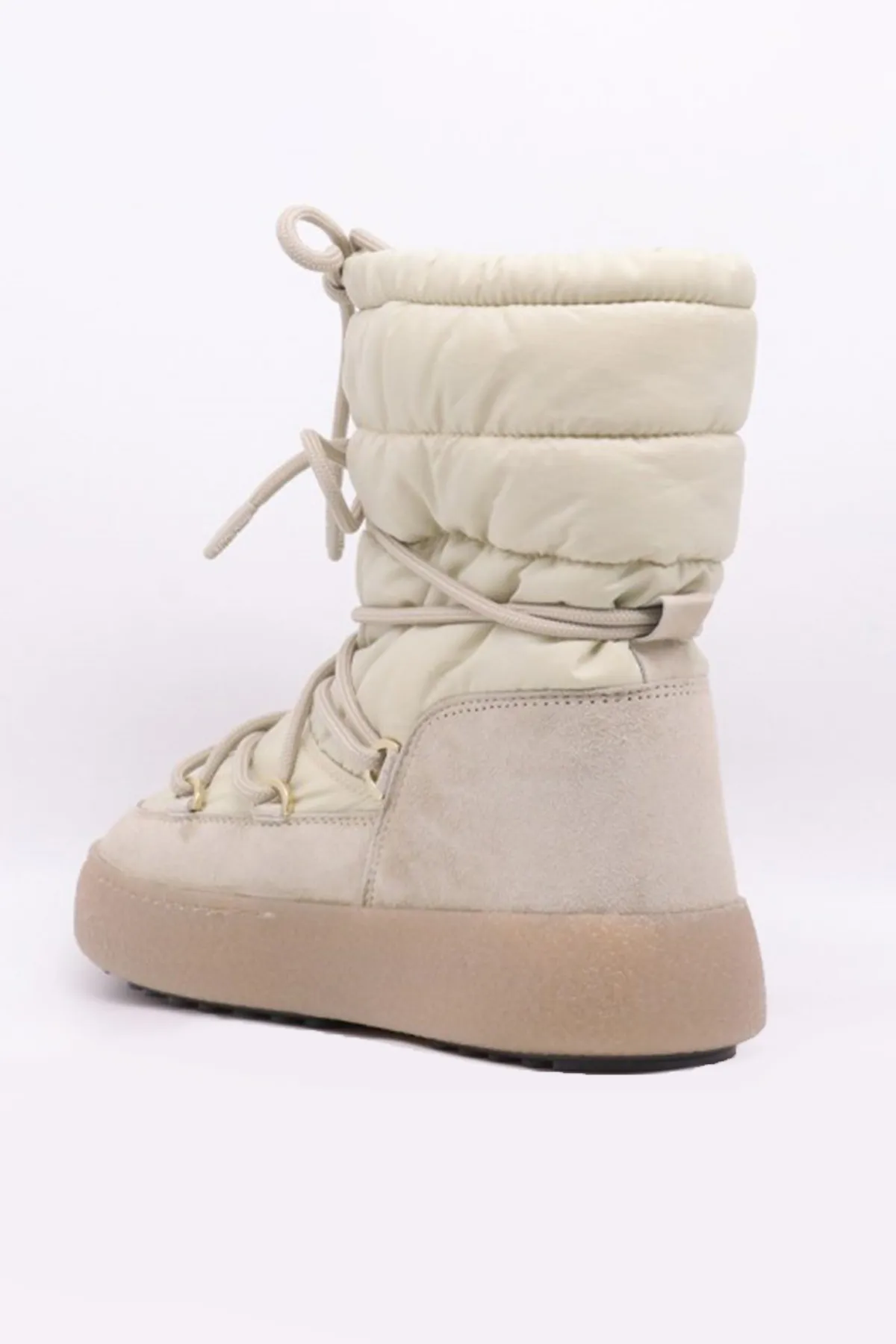MOON BOOT  Sandfarbene Stiefel & Booties für Damen/Mädchen