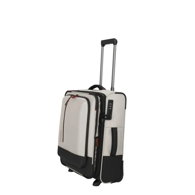 Travelite CROSSLITE Bordtrolley S mit 2 Rollen (54 cm) - Natur