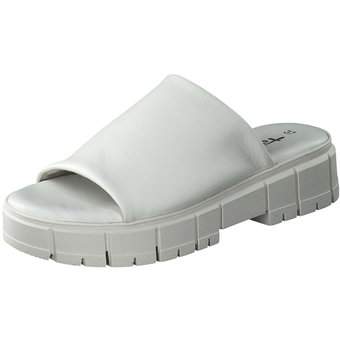 Tamaris Pantolette in weiß