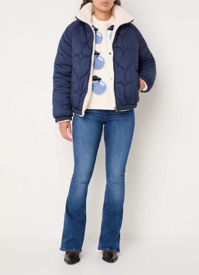 Giacca trapuntata reversibile Meggy di Fabienne Chapot con fodera in peluche.