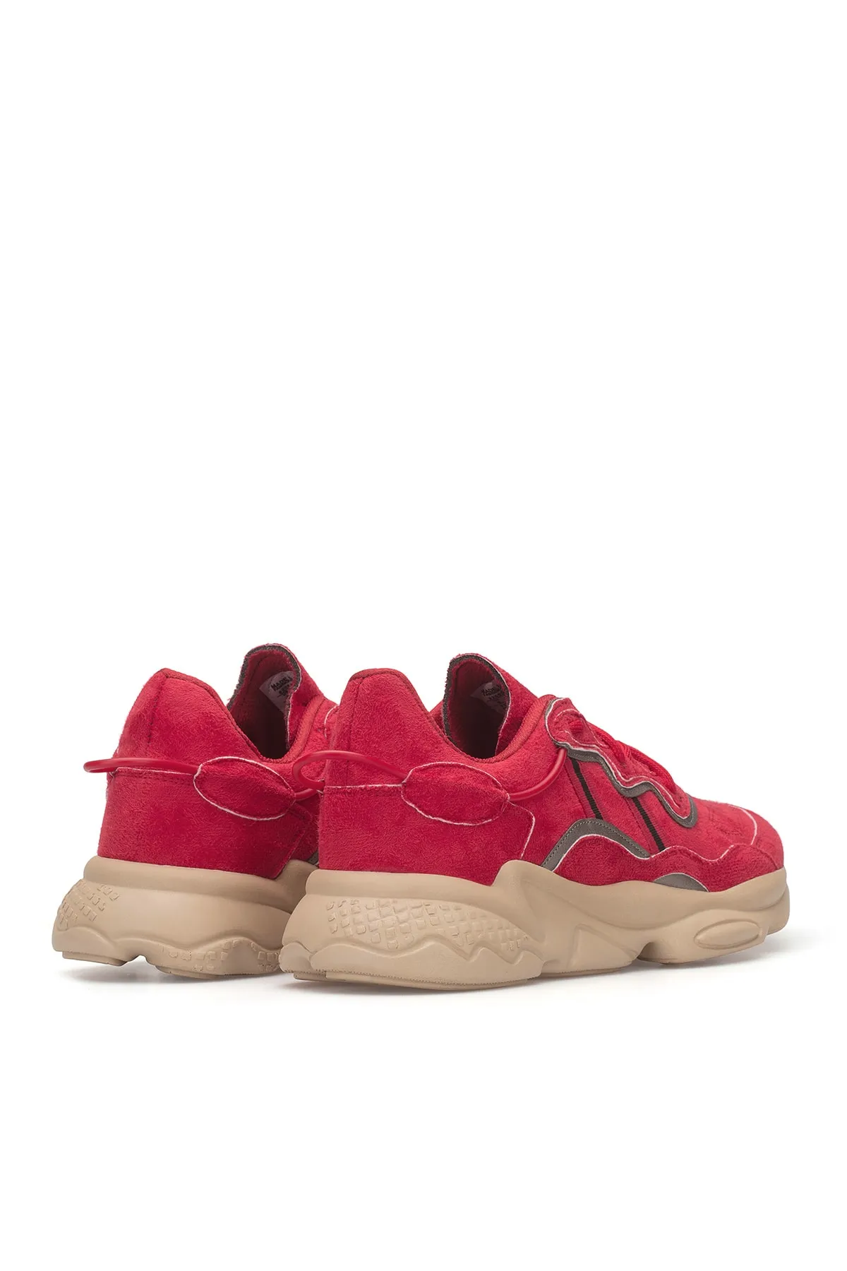 DARK SEER  Sneaker - Rot - Flacher Absatz