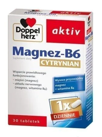 Doppelherz Aktiv Magnezijum B6 Citrat, Tablete