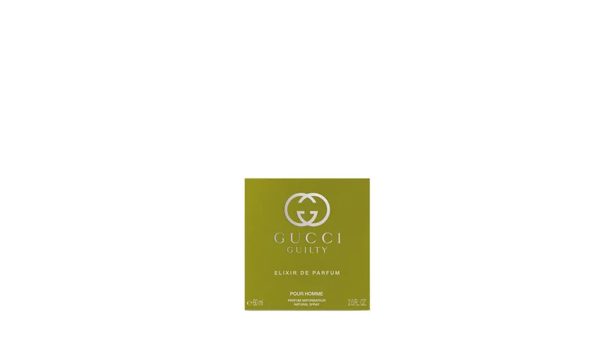 GUCCI Guilty Elixir Pour Homme Eau de Toilette 60 ml