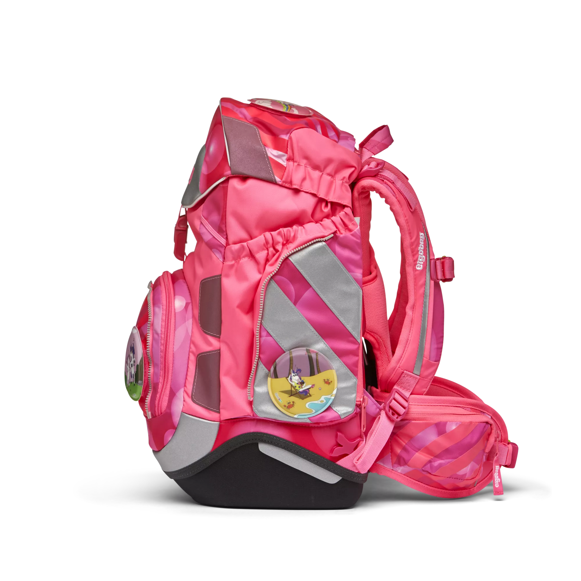 ergobag Schulrucksack-Set KuntBärbuntes Einhorn