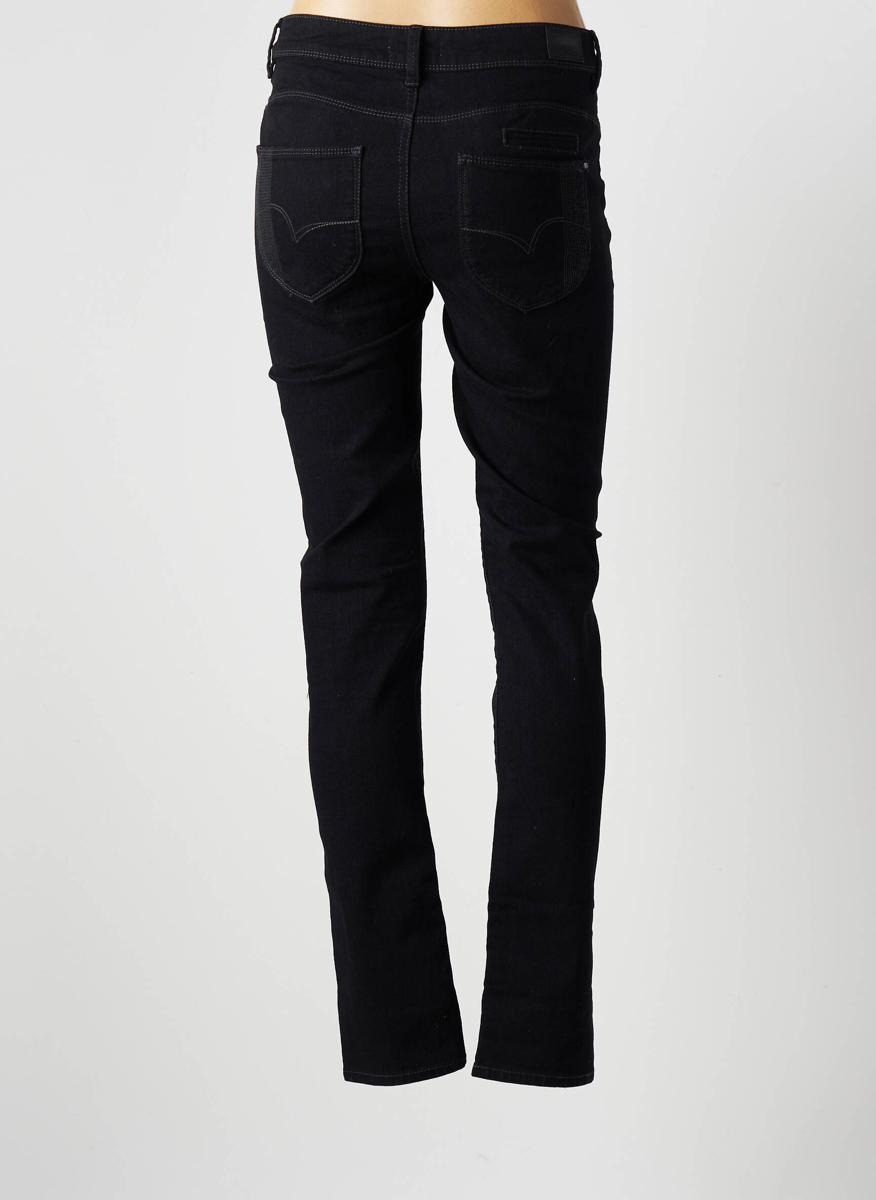 Lee Cooper Jeans Coupe Slim Femme couleur noir