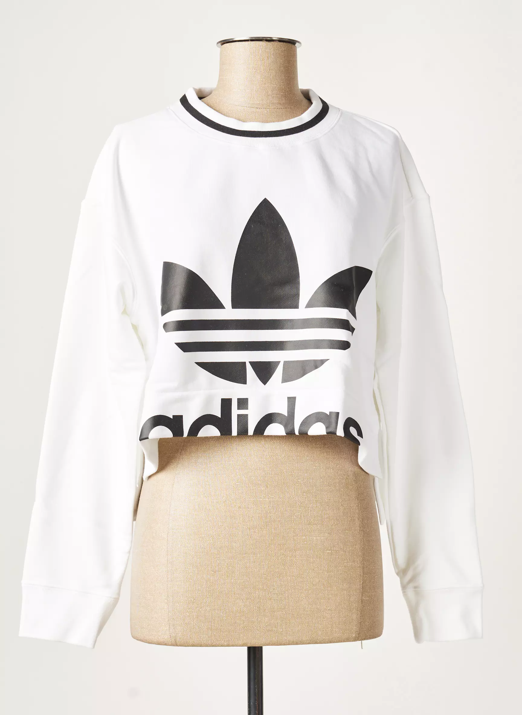 Adidas Sweats Femme couleur blanc