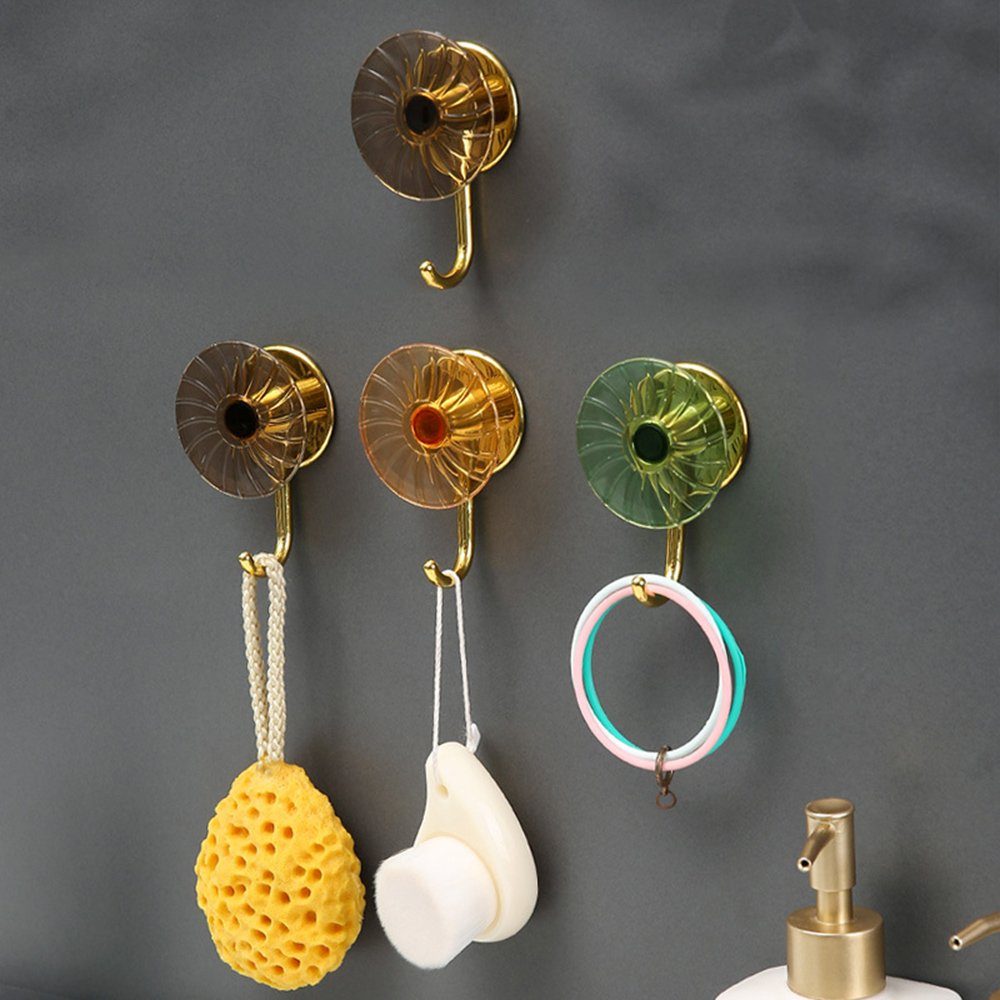 Blusmart Wandhaken 2-in-1-Sonnenblumen-Wandhaken, Große Tragende Hängehaken Für