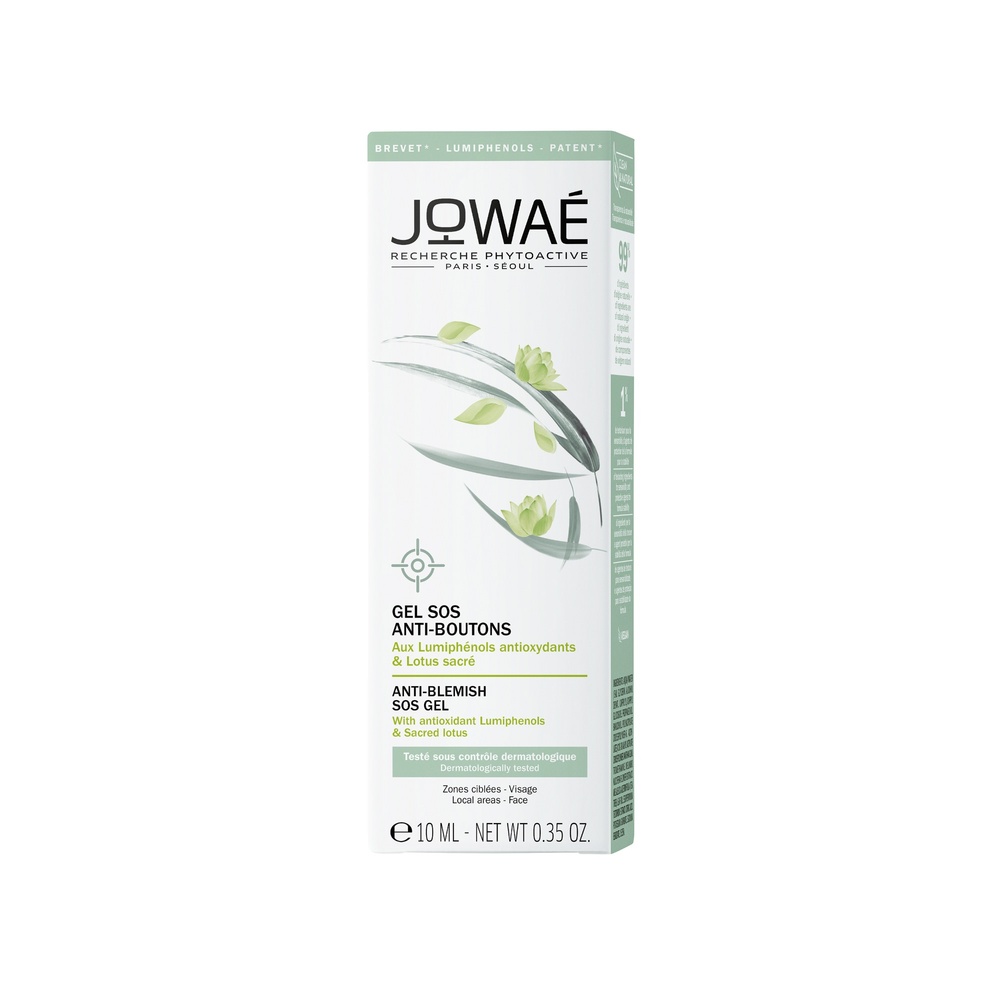 Jowae Gel SOS anti-boutons 10ml au Lotus sacré Soin ciblé Soin anti-imperfections