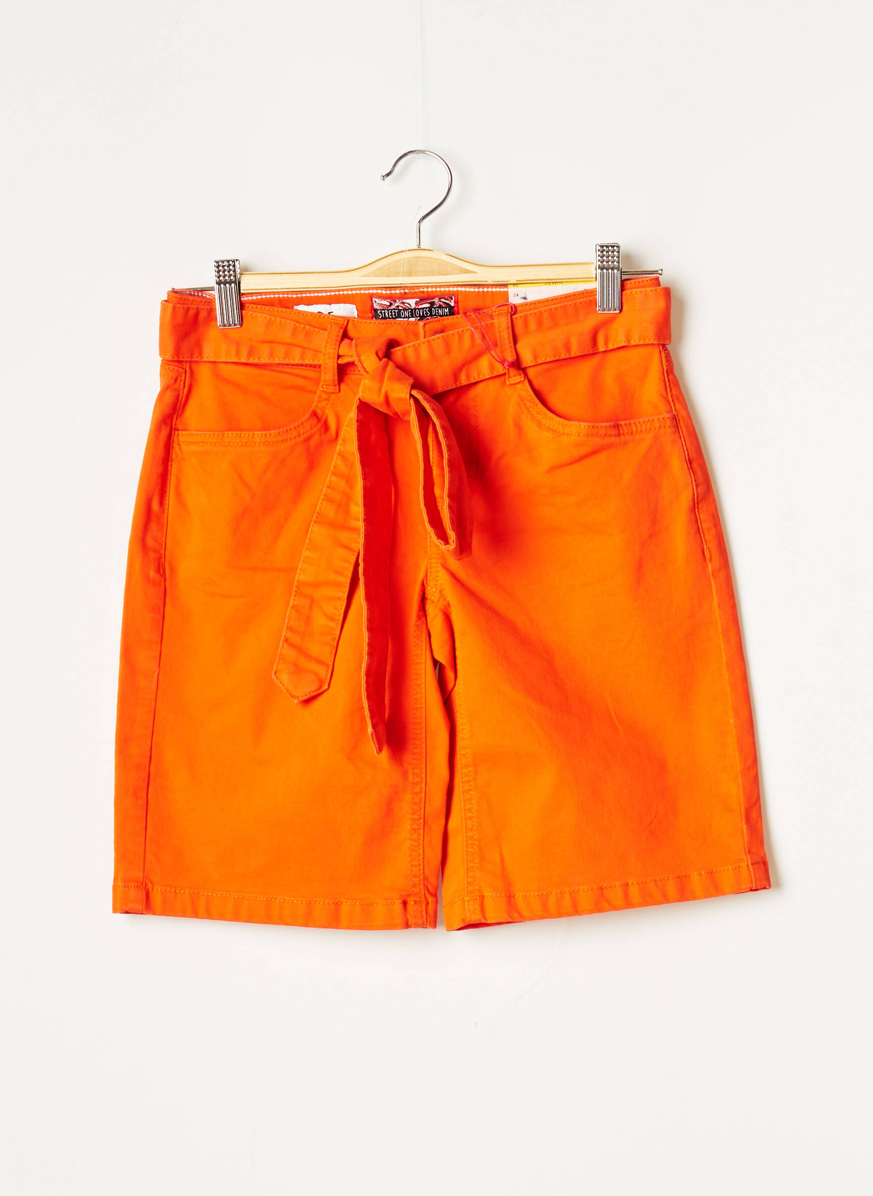 Street One Bermudas Femme couleur orange