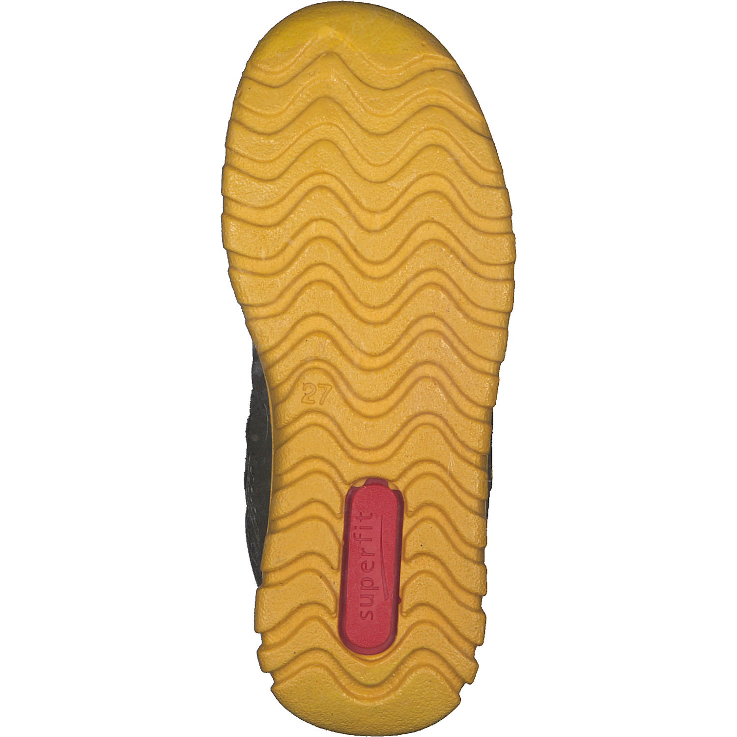 Superfit SPORT7 06196, Sneakers Low, Kinder, Grün/Gelb