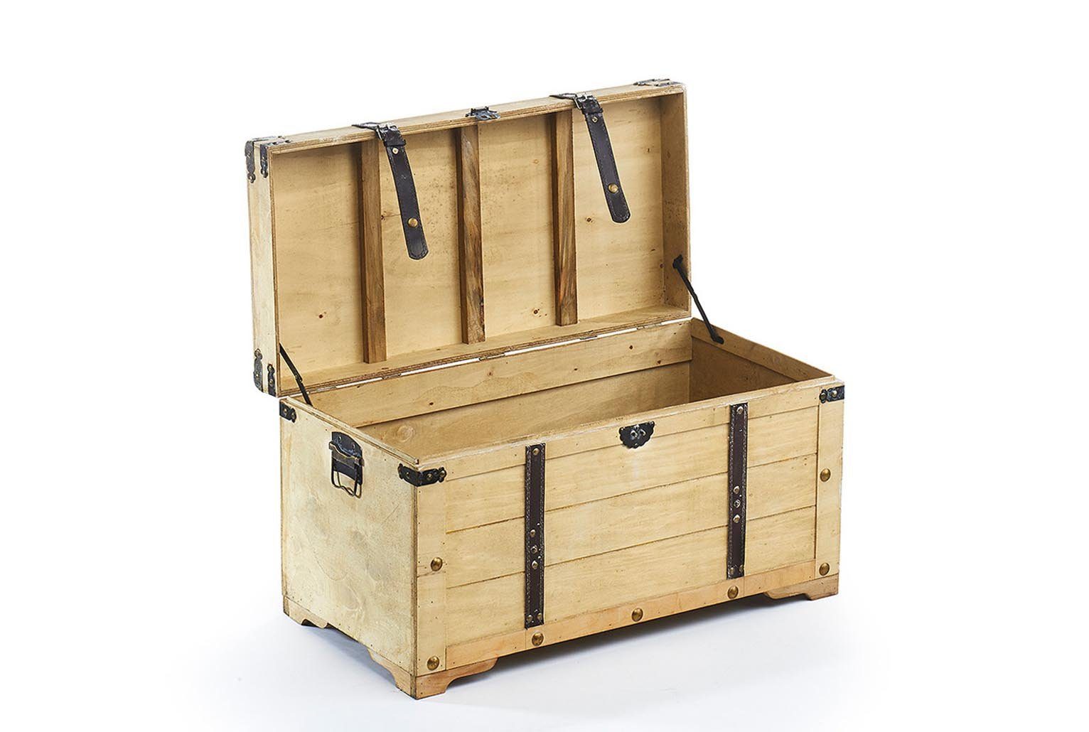 Kobolo Truhe Holztruhe KUBA aus Holz 70x35x38 cm