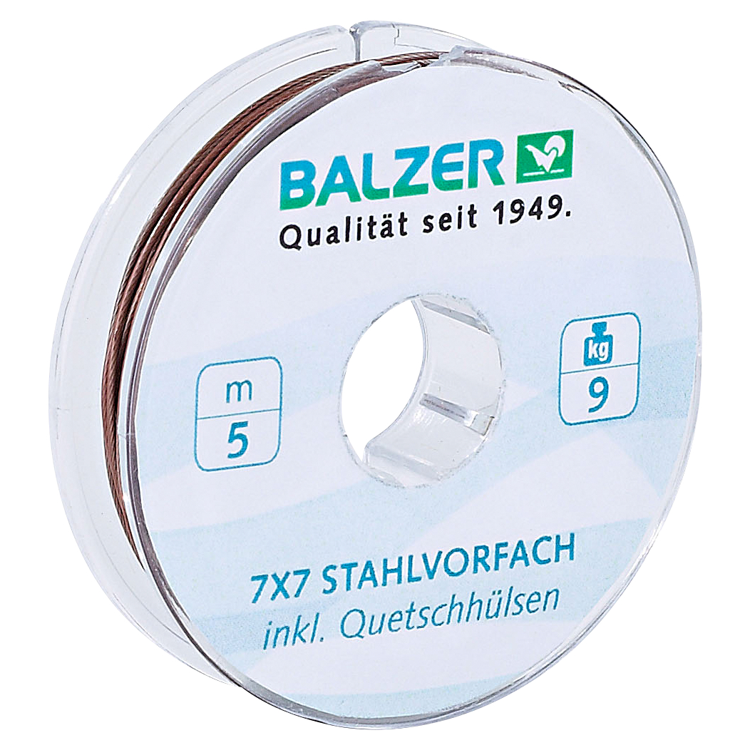 Balzer Stahlvorfach (unbeschichtet 7X7)