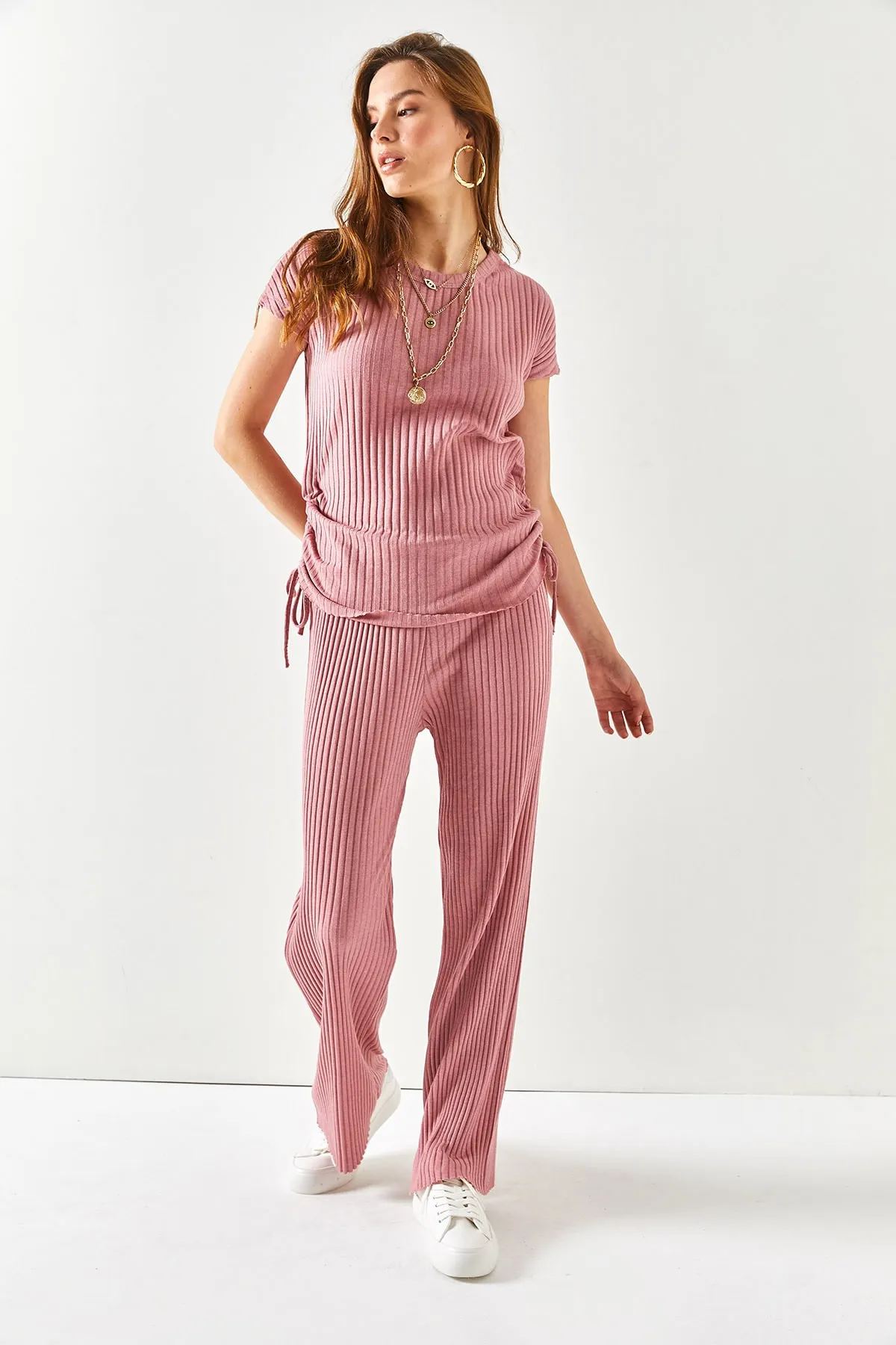 Olalook  Zweiteiler - Rosa - Oversized