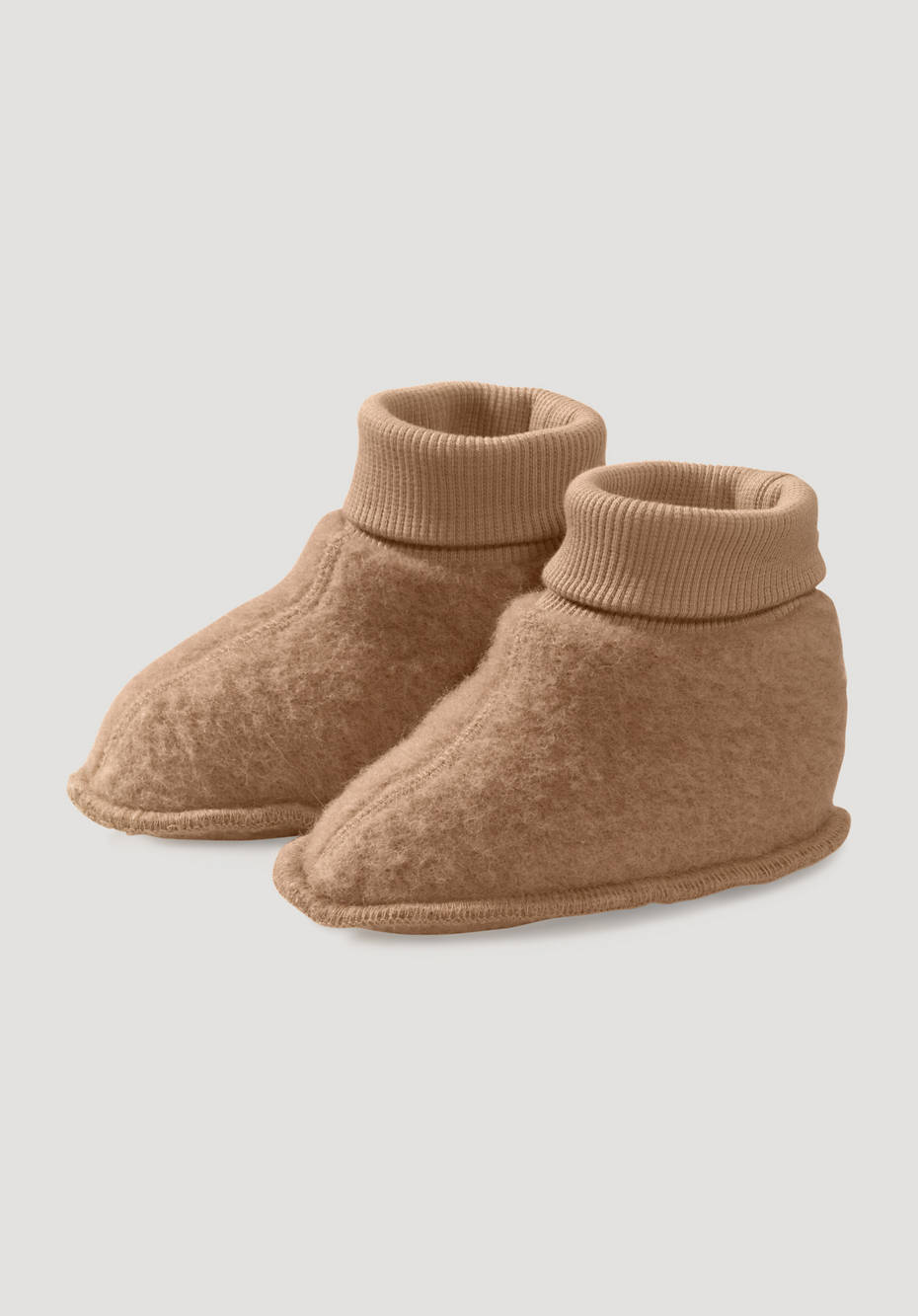 Wollfleece Schuhe aus reiner Bio-Merinowolle