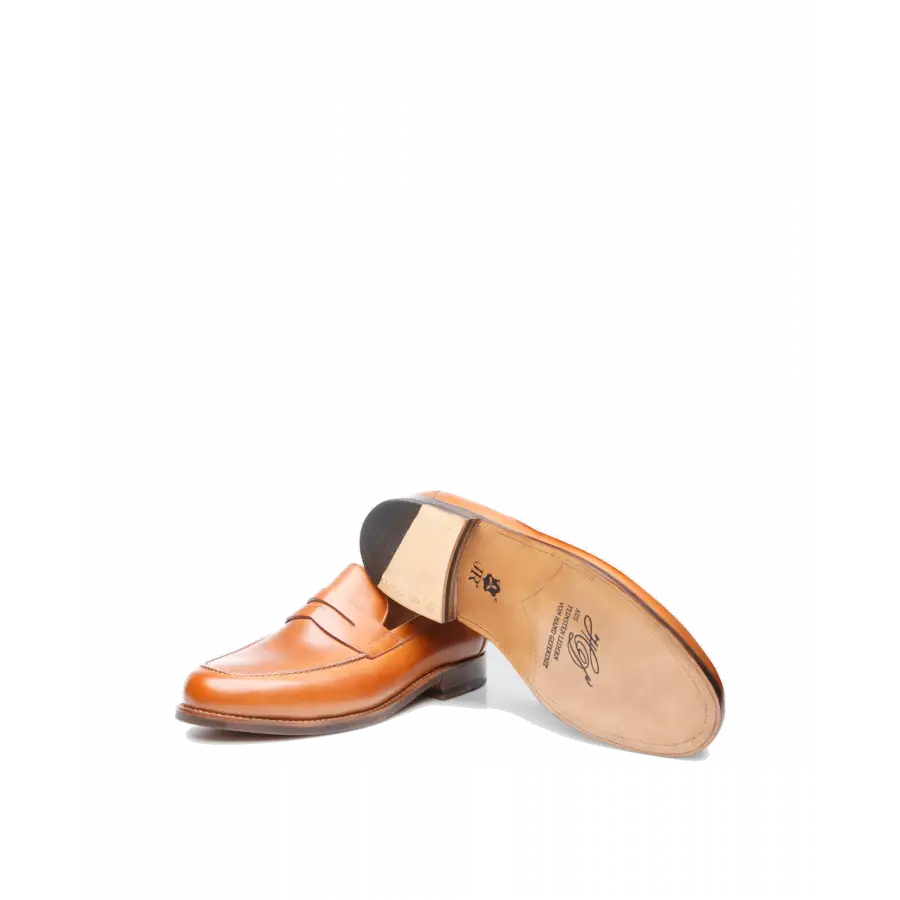 Heinrich Dinkelacker - Loafer WIEN PLAIN AC Kalbsleder - beige