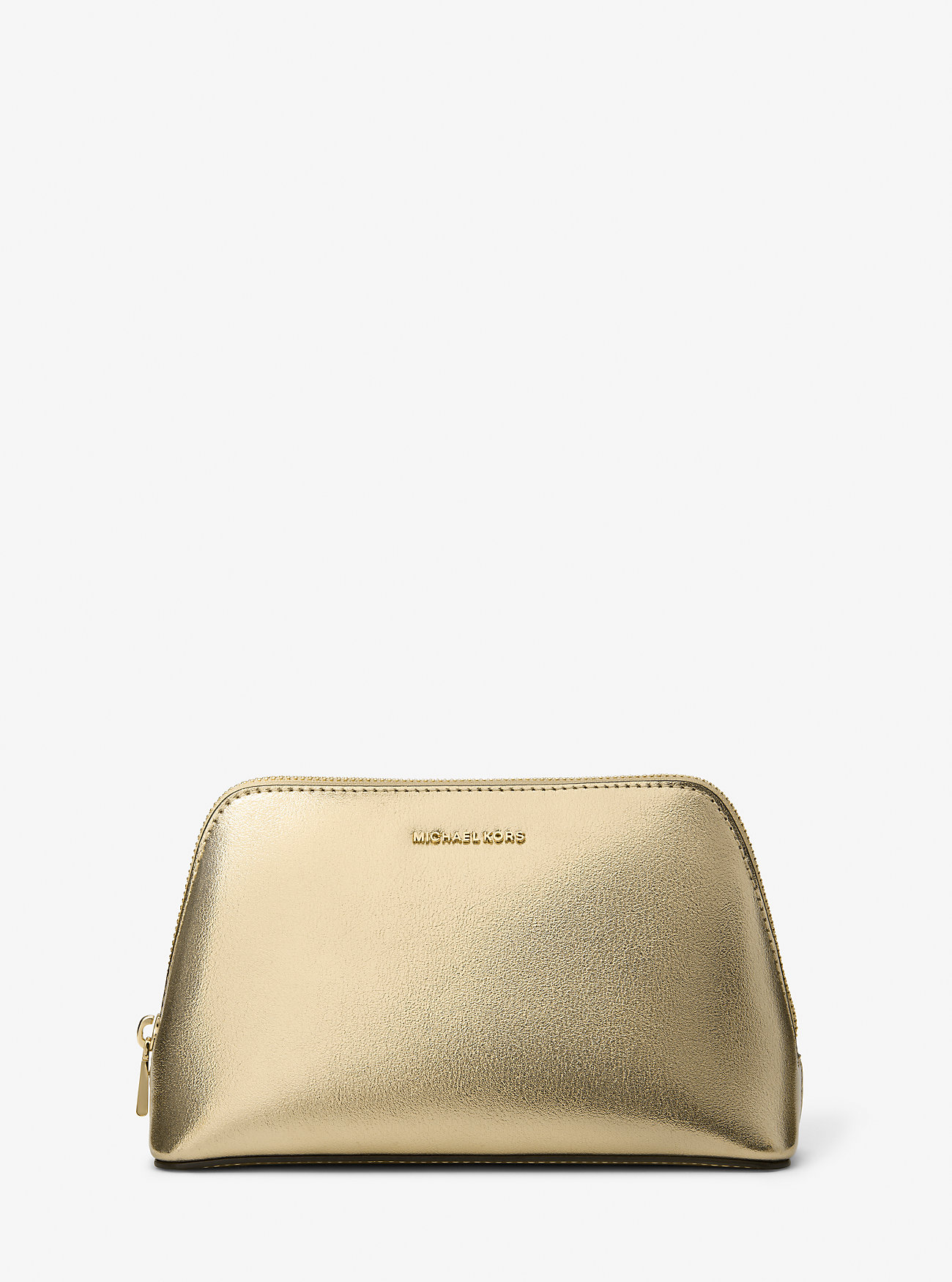 Jet Set Medium Metallic Lær Reisesett - BLEKEGYLL