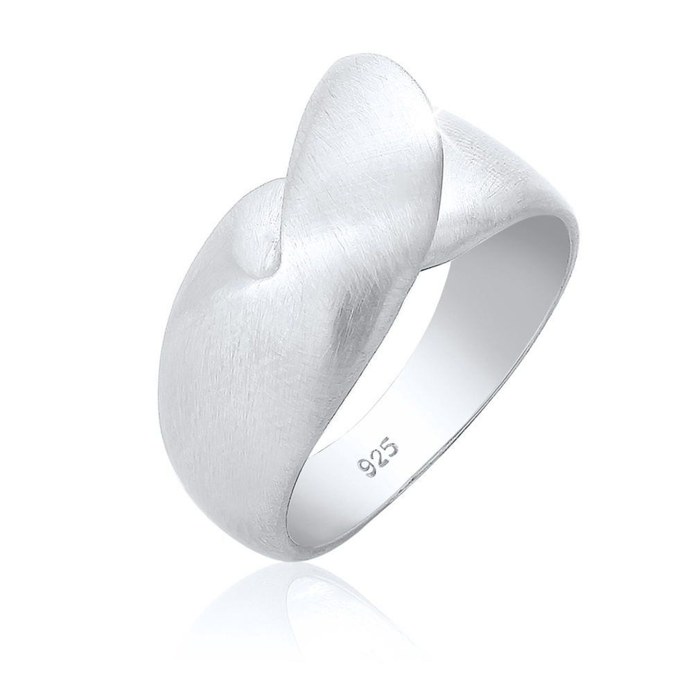 Elli Elli Bague Femme Tendance à la Création de Nœuds en Argent Sterling 925 Bague