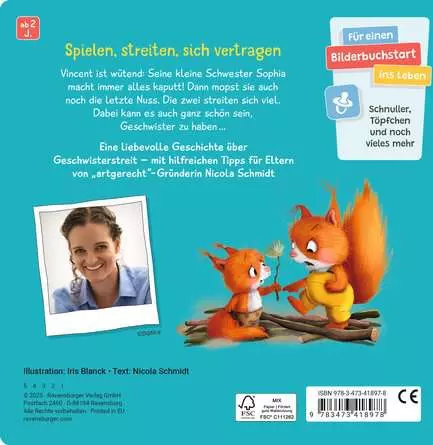 Mein artgerecht-Geschwisterbuch: Ich zuerst! Nein, ich!