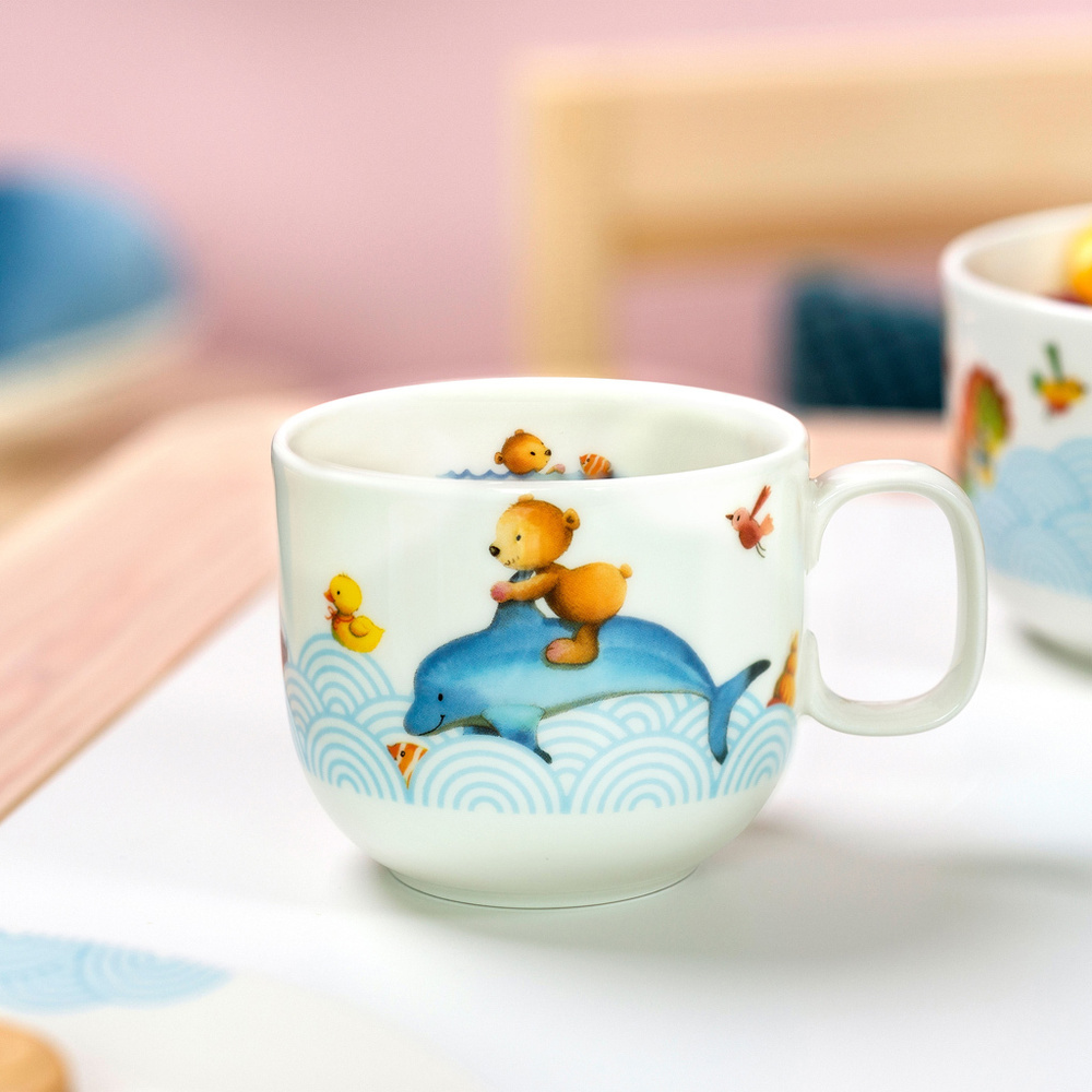 Villeroy & Boch Mug avec 1 anse pour enfants petite Happy as a Bear Vaisselle pour enfant