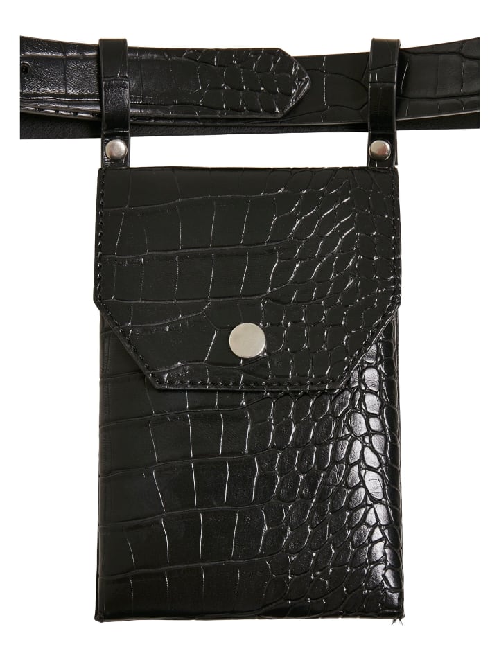 Urban Classics Urban Classics Gürtel in black/silver günstig kaufen
