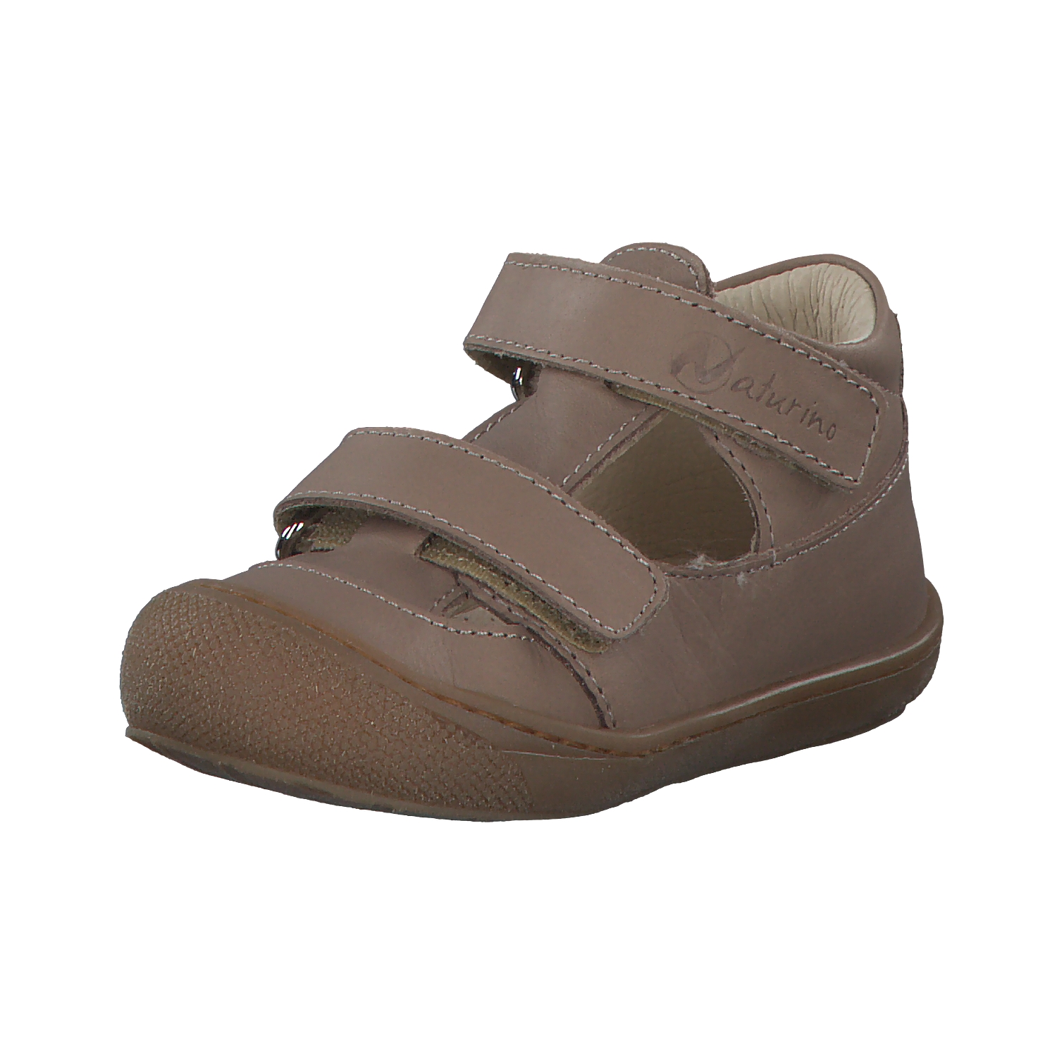 Naturino Puffy 2013359, Lauflernschuhe, Kinder, Taupe