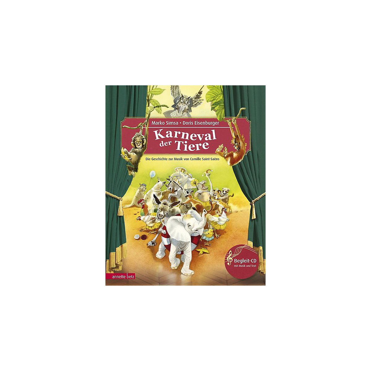 Der Karneval der Tiere, mit Audio-CD