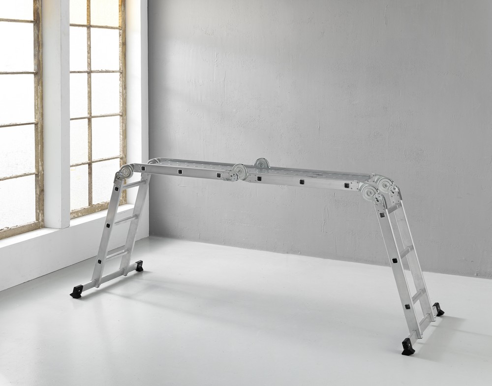 Kraft Werkzeuge 4x3 Multifunktions-Aluminium-Leiter