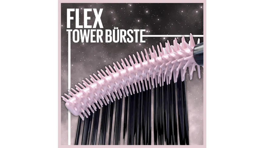 MAYBELLINE NEW YORK Mascara Lash Sensational Sky High 1 - Tiefschwarz