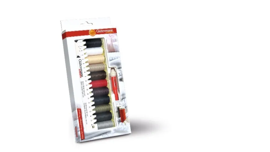 Gütermann Nähfaden-Set mit Handmaß und Seam-fix